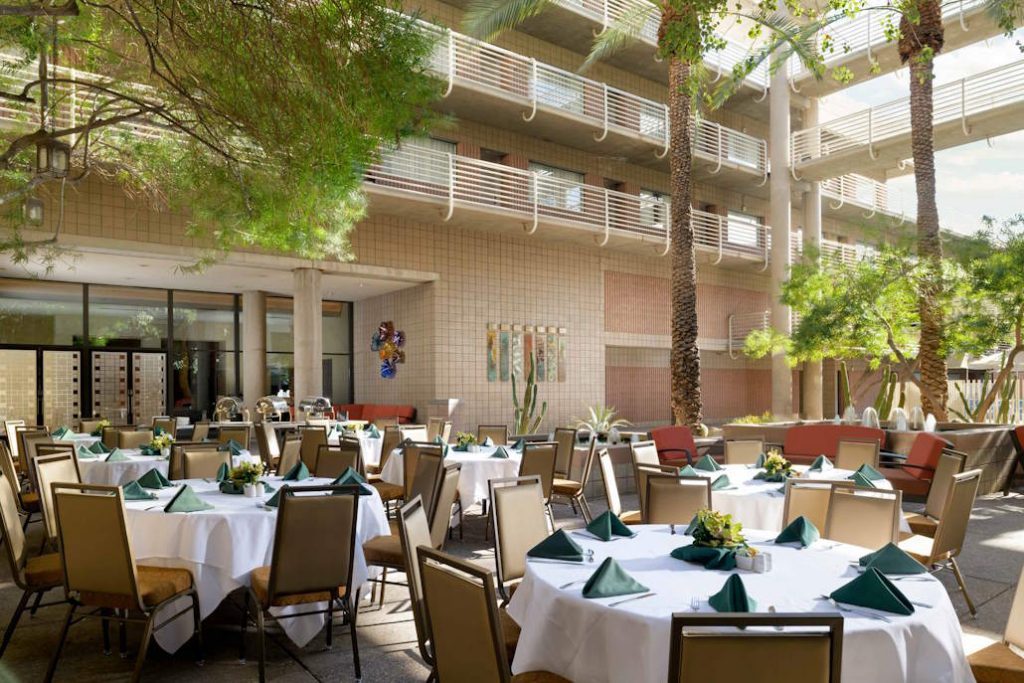 Fountain Courtyard Lunch at DoubleTree by Hilton Phoenix Airport